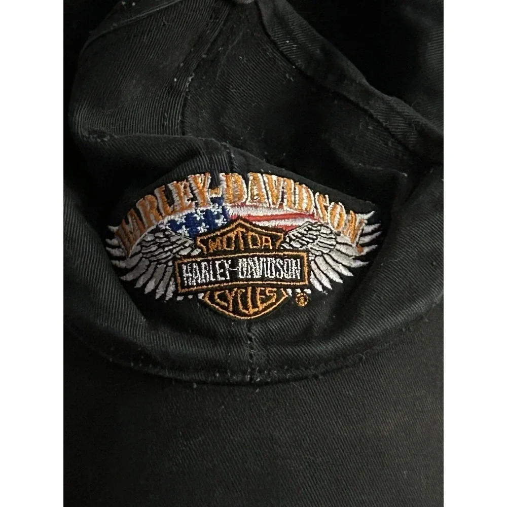 Harley Davidson American Legend Youth/Teen One Size Baseball Hat Cap Adjustable
